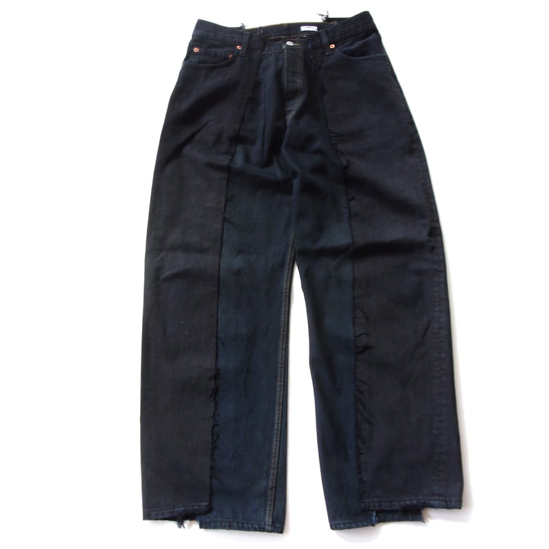 OLDPARK baggy jeans オールドパーク バギー デニム 再構築 OLDPARK baggy jeans オールドパーク バギー デニム 再構築 OLDPARK