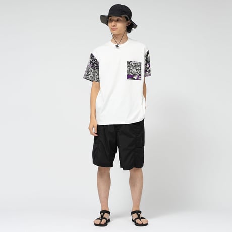 THE NORTH FACE PURPLE LABEL Flower Printed Field Tee / N25SH071 /パープルレーベル　フラワープリントTシャツ