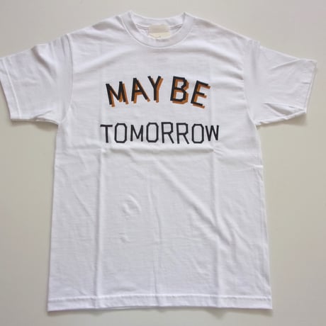 TODAY edition "TOMORROW" SS Tee - 25-1ST-09 / トゥデイエディション トゥモロウ Tシャツ［25-1ST］