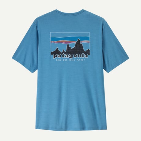 Patagonia Men's Capilne Cool Daily Shirt-73 SKYLINE  / パタゴニア メンズ キャプリーン クールデイリーシャツ （'73 スカイライン）