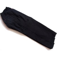 OLD PARK BAGGY JEANS - BLACK - sizeM / OP-426 / OLDPARK オールドパーク バギージーンズ　デニム ブラック Mサイズ
