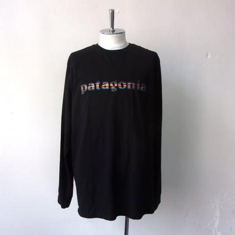 Patagonia/ M's L/S 73 Text Logo Responsibili Tee /パタゴニア　ロングスリーブTee