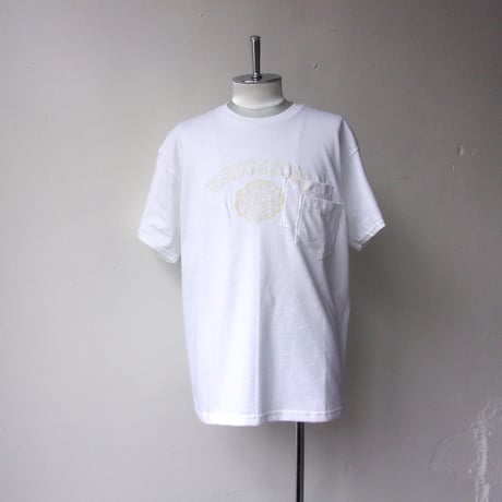 ORIGINAL Charcoal（オリジナル チャコール）OC WP College Print T / ダブルポケット カレッジプリント Tシャツ