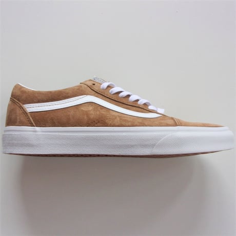 VANS Pig Suede  Old Skool - suede- バンズ オールドスクール -スウェード / Tabaco Brown / Green Leaf