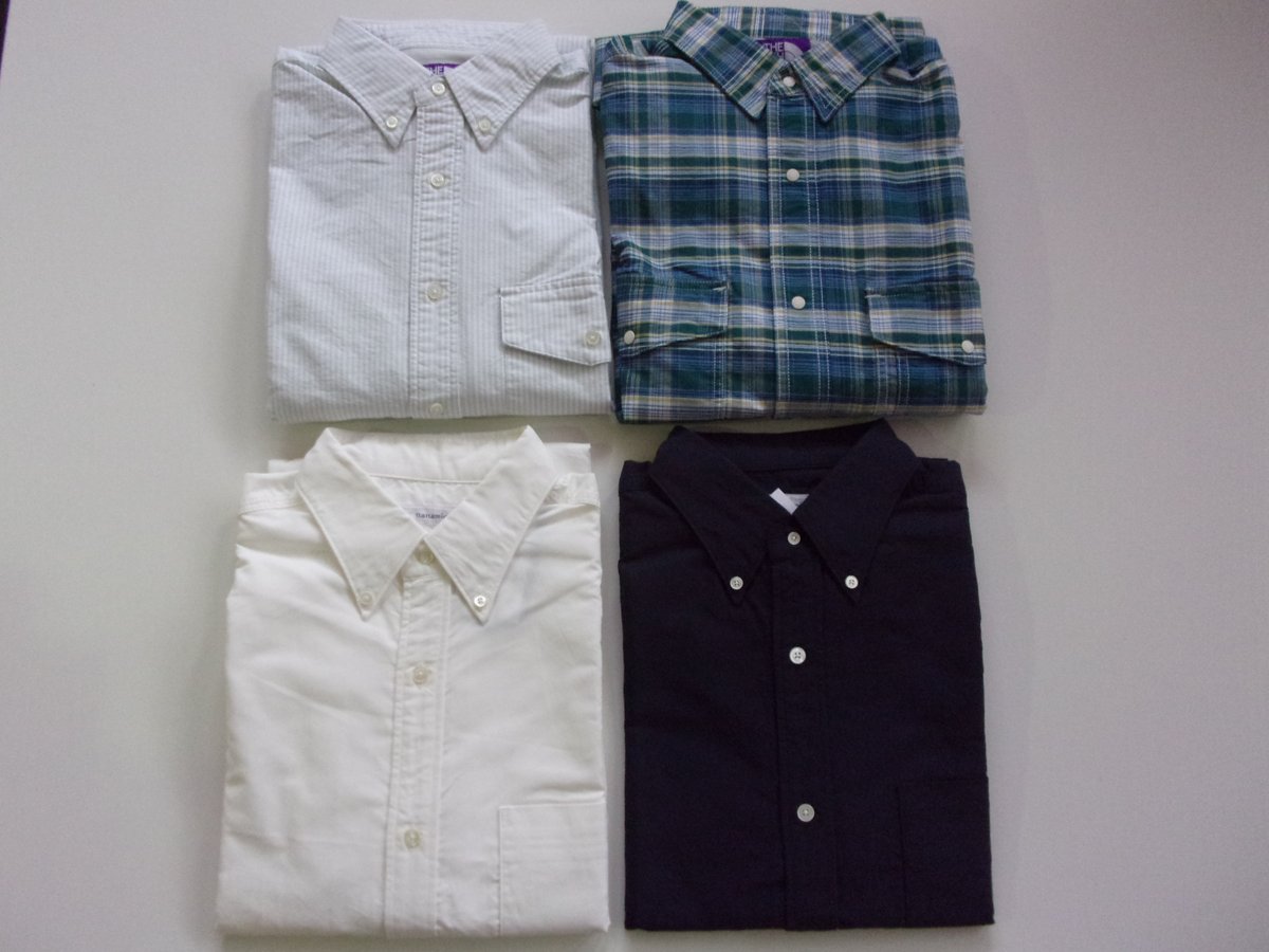 新作シャツ”Shirt” 2023SS. nanamica & THE NORTH FACE