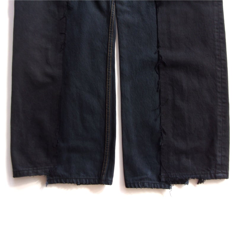 OLDPARK BAGGY JEANS - BLACK - sizeM / OP-426 /