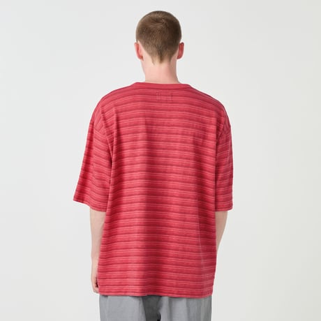 THE NORTH FACE Purple Label Garment Dyed Jacquard Field Tee / N26ST039 /パープルレーベル  ボーダーT 【2026ＨS】