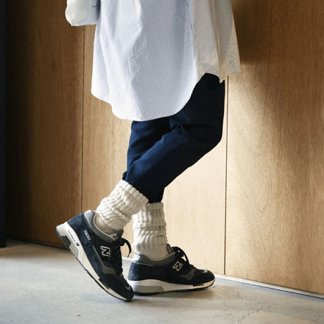 ROTOTO/ロトト　LOOSE PILE CREW SOCKS / ロトト　定番ソックス