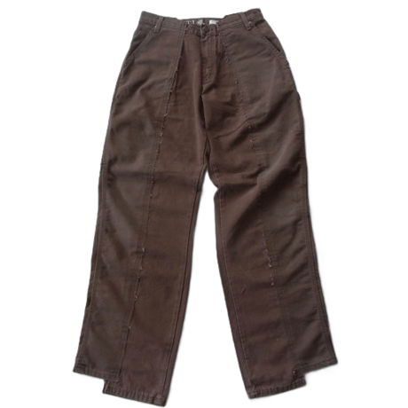 OLD PARK BAGGY CARPENTER PANTS - DUCK / sizeM / OP-574 / OLDPARK オールドパーク カーペンター ペインター パンツ ダック Mサイズ