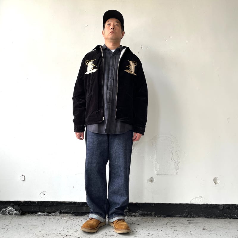 GOLD VELVETEEN ALASKA JACKET / GL15678 / ゴールド(東