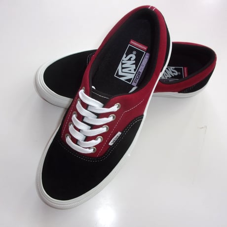 Vans Skate ERA - Black/DarkRed- ヴァンズ(バンズ) スケート エラ ブラック/ダークレッド