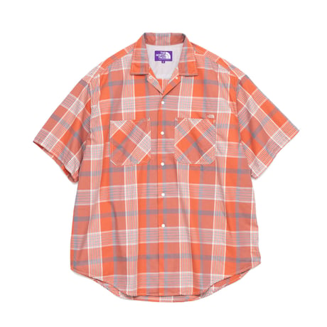 THE NORTH FACE PURPLE LABEL Open Collar H/S Shirt / NT3319N / パープルレーベル　オープンカラーシャツ