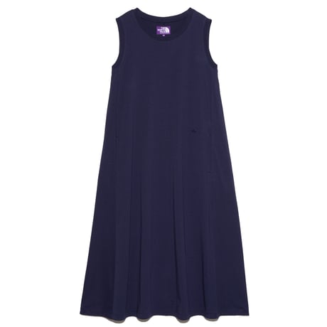 THE NORTH FACE Purple Label Cotton Jersey Sleeveless Flared Dress / N25SF060 /ノースリーブロングドレス【women's】