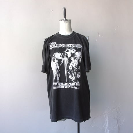 OLD PARK Zip Shoulder Tee #Vintage / OPT-17 / OLDPARK オールドパーク ジップショルダー Tシャツ RollingStones