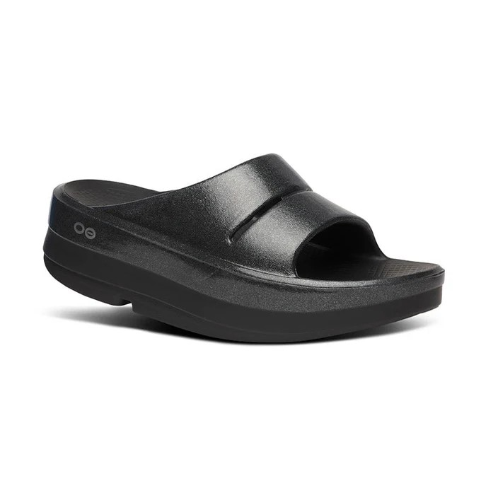 OOFOSウーフォス⭐︎ブラック新品M9-W11 EU 42 ウーフォス OOFOS OOFOS OOmega（ウーフォス ウーメガ） （Black