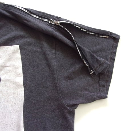 OLD PARK Zip Shoulder Tee #Vintage / OPT-17 / OLDPARK オールドパーク ジップショルダー Tシャツ Beatles