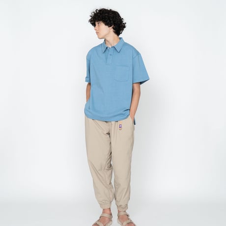 THE NORTH FACE PURPLE LABEL Field H/S Big Polo / NT3313N / パープルレーベル　ビック　ポロシャツ 　草木染め【2023SS.】
