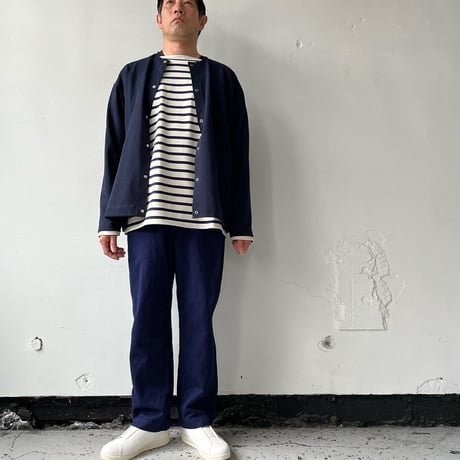 Charpentier de Vaisseau / シャルパンティエ・ドゥ・ヴェッソ | Cotton Snap Cardigan コットンスナップ カーディガン | Jame ジャミー
