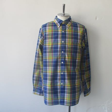 A Vontage (アボンタージ) Weekend B.D Shirts -Roan Madras Check-VTD0321-SH/マドラスBDシャツ