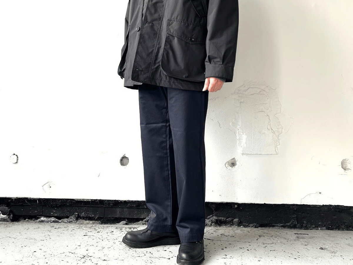nanamica Wide Straight Chino Pants / S25SC079 /