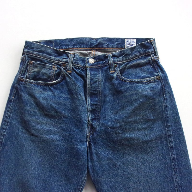 未使用級 orSlow オアスロウ デニム 105 orSlow STANDARD DENIM 105 USED 01-1050-84 メンズ ストレート