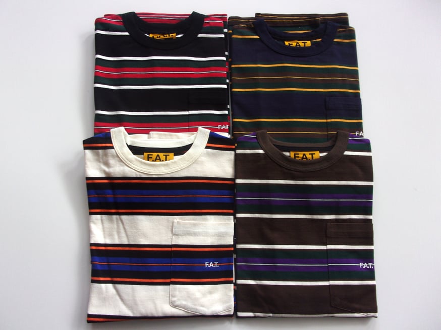 今年もやって来たマルチボーダーTシャツ。FAT（エフエーティー）GRANDA