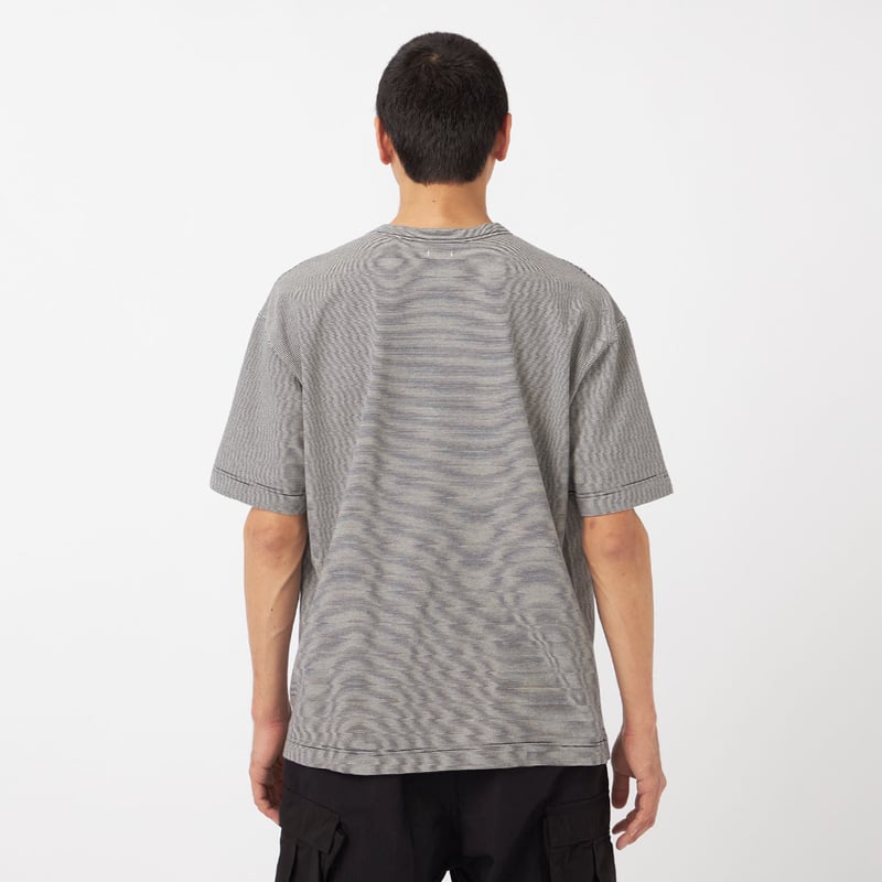 nanamica / ナナミカ Micro Stripe Pocket Tee / S25FH