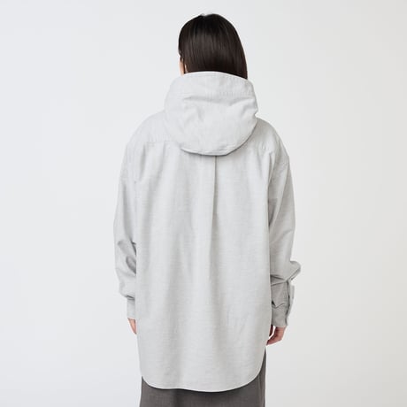 THE NORTH FACE Purple Label Flannel Mountain Hooded Shirt / N25FG048 / パープル ネルフーデッドシャツ【2025FW】