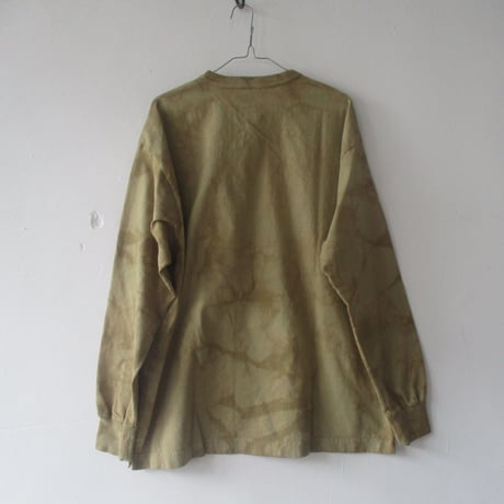 GOLD/ゴールド 14/-HEAVY COTTON L/S WIDE T-SHIRT TIE DYE DYED/GL68409/ロングスリーブTee　タイダイ