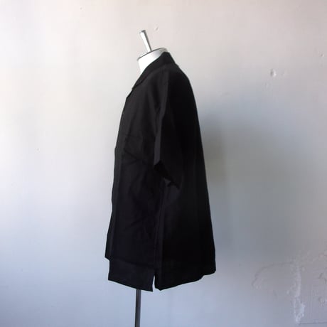 AVontade Italian Open Collar Shirts SS ｰ VTD-0398-SH アボンタージ ベルギーリネン オープンカラーシャツ【2026SS】