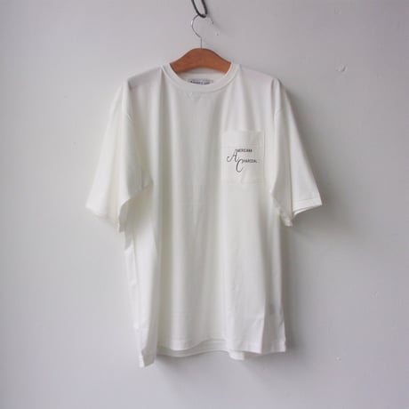ORIGINAL Charcoal（オリジナル チャコール）× Americana（アメリカーナ）Print S/S / チャコールｘアメリカーナ　ロゴTシャツ