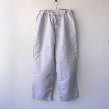 Charpentier de Vaisseau / シャルパンティエドゥヴェッソ | Cotton/Linen Drawstring Pants　コットンリネンドローストリングパンツ | Barba