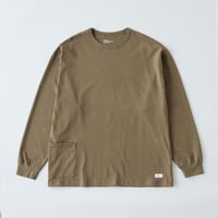 Organicsta / オーガニックスタ 7.3oz ORGANIC COTTON POCKET LONG TEE　【定番ポケロンT】