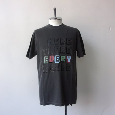TODAY edition TODAY ALPHABET #02 SS Tee - 24-3RD-18 / トゥデイエディション トゥデイアルファベット#02