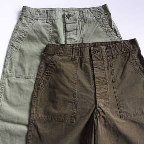 orSlow SUMMER FATIGUE PANTS -01-5103-M16-GREEN,M77-OLIVE / オアスロウ サマーファティーグパンツ