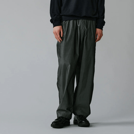 GOLD(ゴールド) COTTON x SILK CHAMBRAY 1TUCK EASY PANTS /  GL42526 /コットン シルクシャンブレー 1タックイージーパンツ