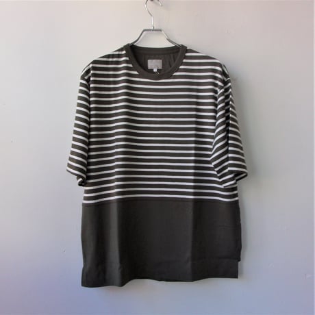 CURLY&co CURLY（カーリー）PANEL BORDER STRIPE TEE / 233-04071 / パネルボーダー  TEE