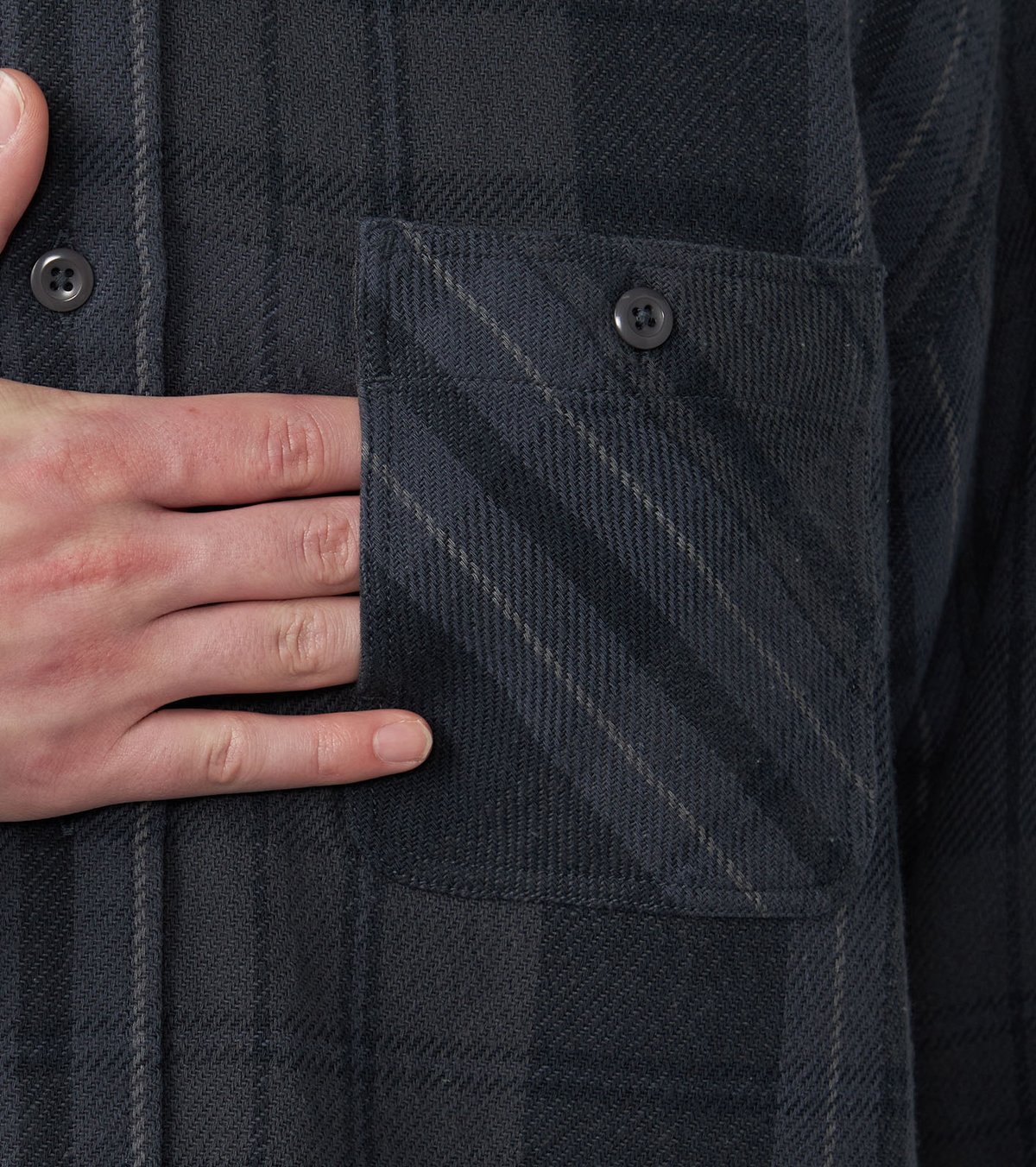 THE NORTH FACE Purple Label Flannel Plaid Field
