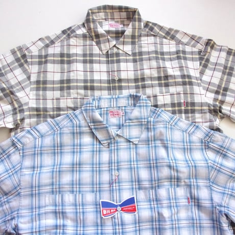 BIG MAC ビックマック　CHECK S/S SHIRTS / BM-002 / ビックマック チェック　半袖シャツ