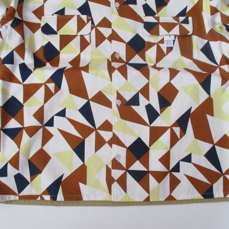 its inconspicuous presence Niche (ニッチ) Reversible Patterned Shirts Jacket / F20-igas-09