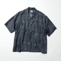 GOLD/ゴールド GL39651   PAISLEY PATTERN SILK TWILL S/S OPEN SHIRT　【2026SS新型】