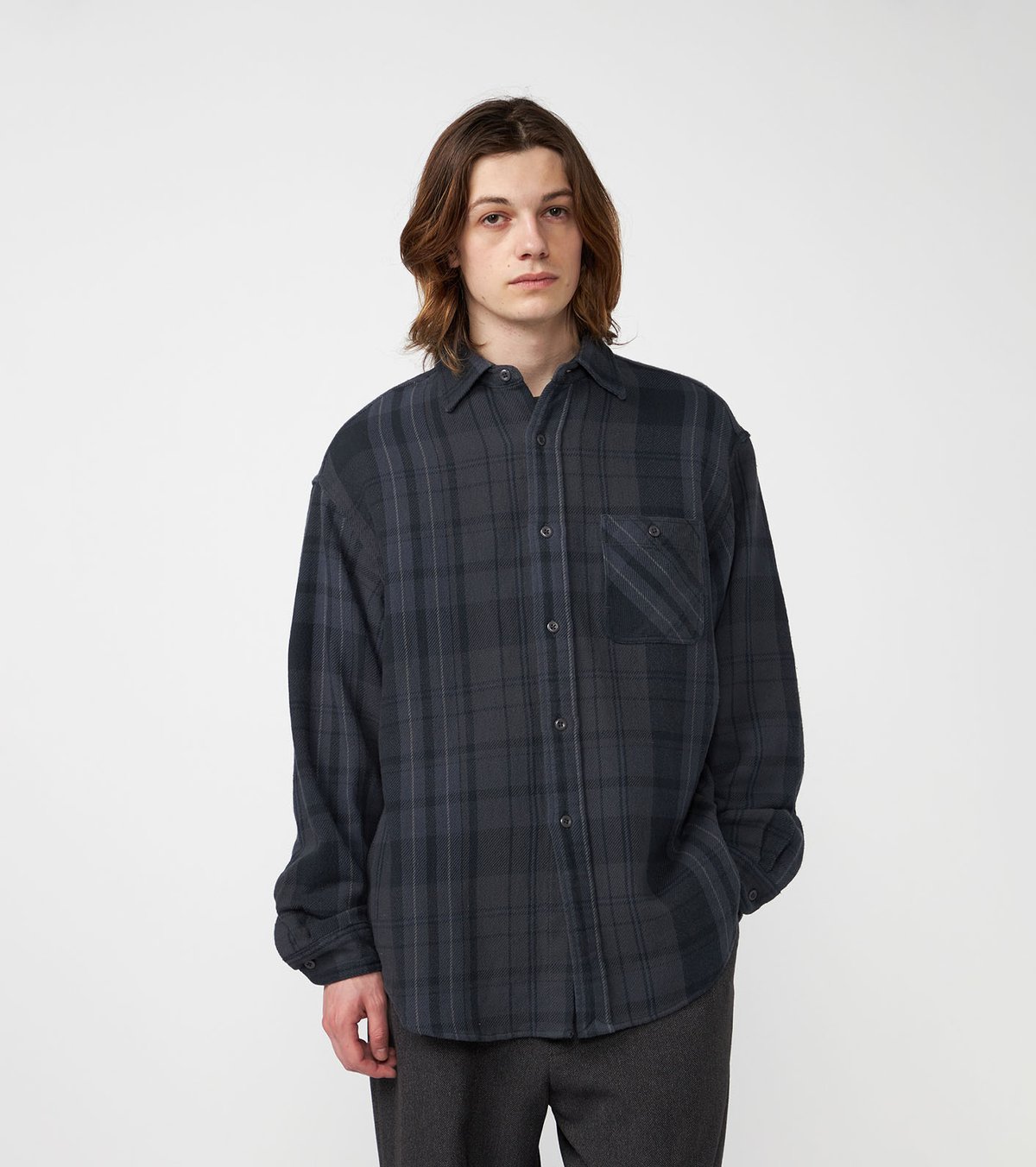 THE NORTH FACE PURPLE LABEL チェックネルシャツ THE NORTH FACE PURPLE LABEL ザ ノースフェイスパープル