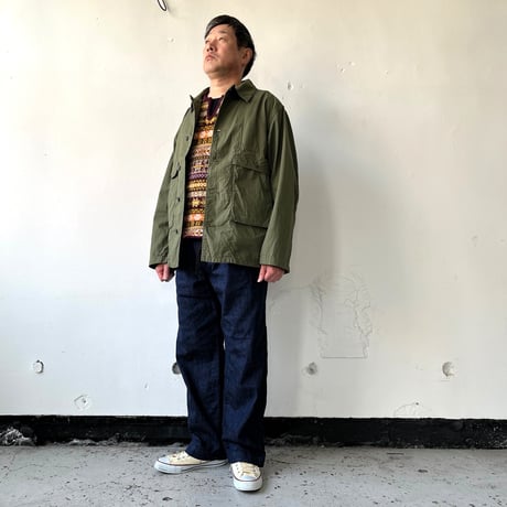AVontade Mil. Easy Pants - 8oz Cotton/Linen Denim -INDIGO- VTD-503-PT -アボンタージ ミルイージーパンツ 【2026SS】