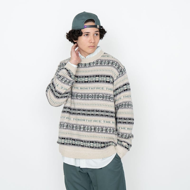 GORE-TEX INFINIUM Fair Isle Sweater    L