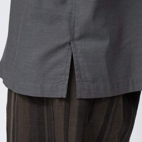 nanamica Open Collar Panama S/S Shirt / S25SG119 /ナナミカ　オープンカラーシャツ【2025SS】