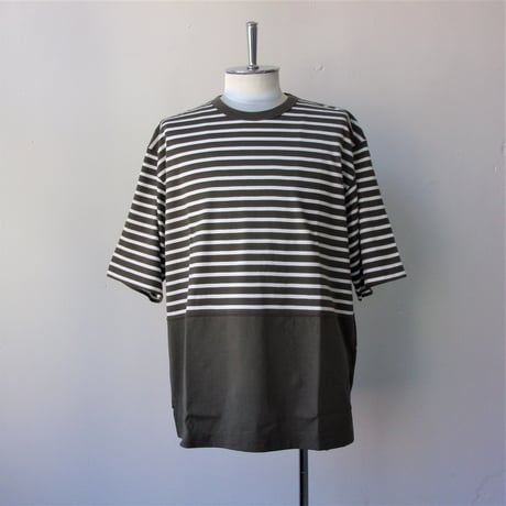 CURLY&co CURLY（カーリー）PANEL BORDER STRIPE TEE / 233-04071 / パネルボーダー  TEE