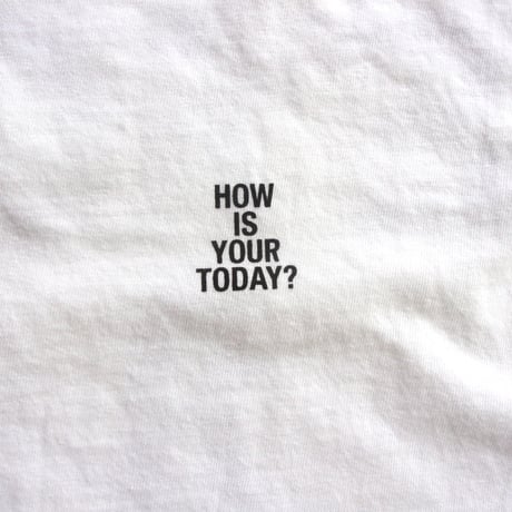 TODAY edition "GIVE PEACE A CHANCE" SS Tee - 25-1ST-03 / トゥデイエディション ギブ ピース ア チャンス［25-1ST］