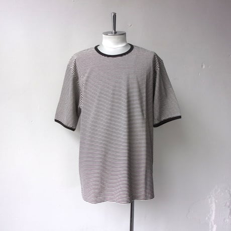 Charpentier de Vaisseau / シャルパンティエドゥヴェッソ |  コットン リンガー ストライプ Tシャツ｜Jean