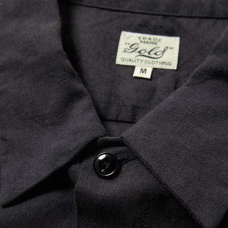 GOLD/ゴールド GL39649   SELVEDGE OXFORD S/S OPEN SHIRT　【2026SS新型】
