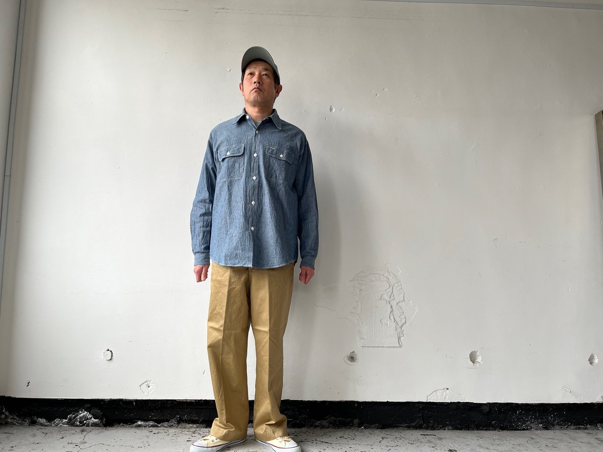 orSlow VINTAGE FIT ARMY TROUSERS (UNISEX) 03-V5